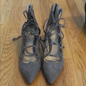 Vince Camuto Lace Up Heels